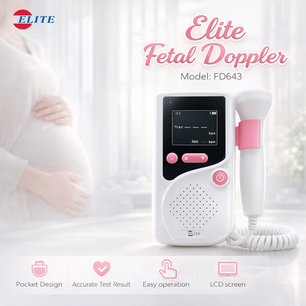ELITE FETAL DOPPLER FDA643 – Connect with Your Baby’s Heartbeat