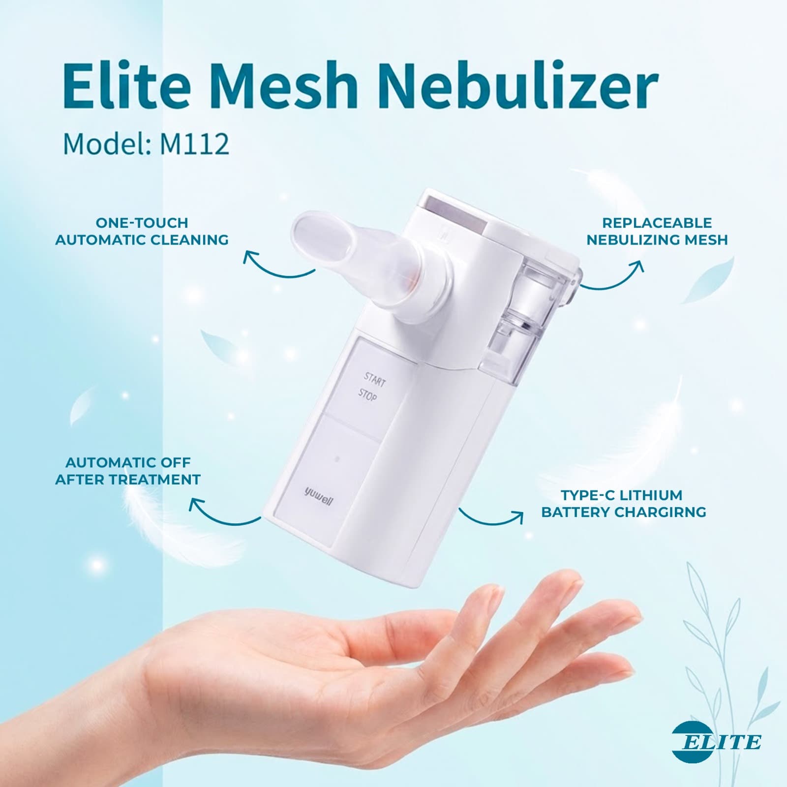 ELITE MESH NEBULIZER M 112