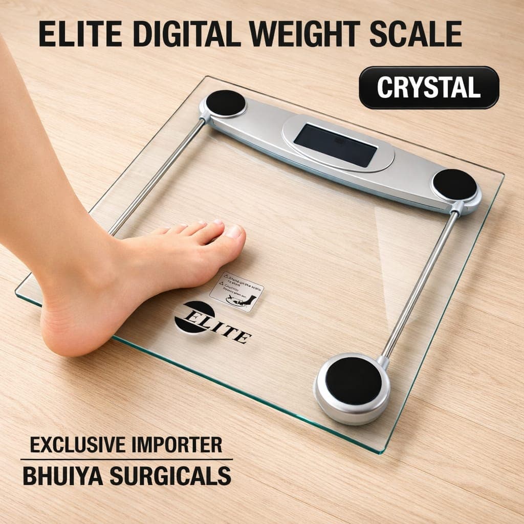 Elite Crystal Digital Weight Scale