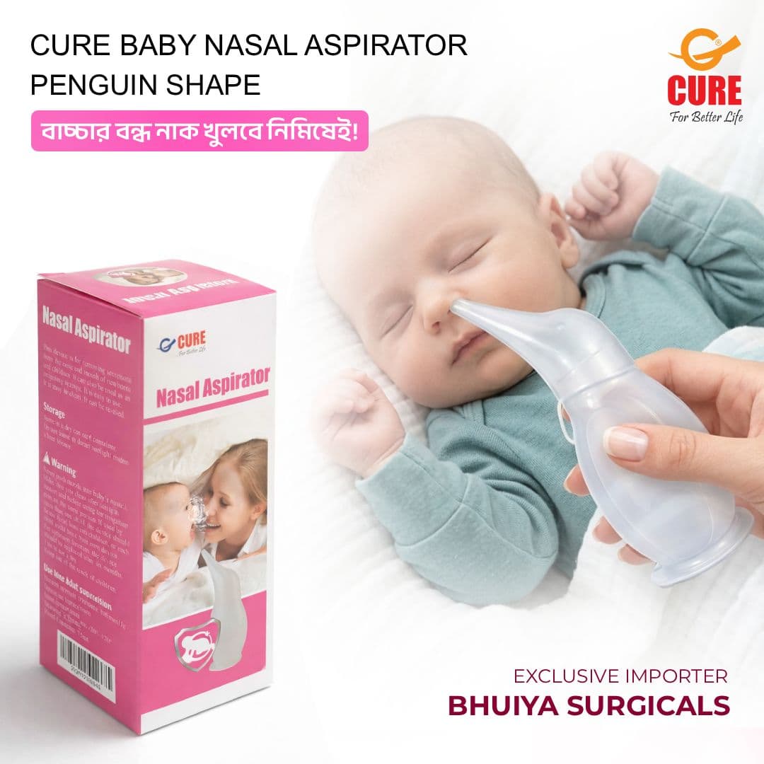 CURE NASAL ASPIRATOR (PENGUIN)