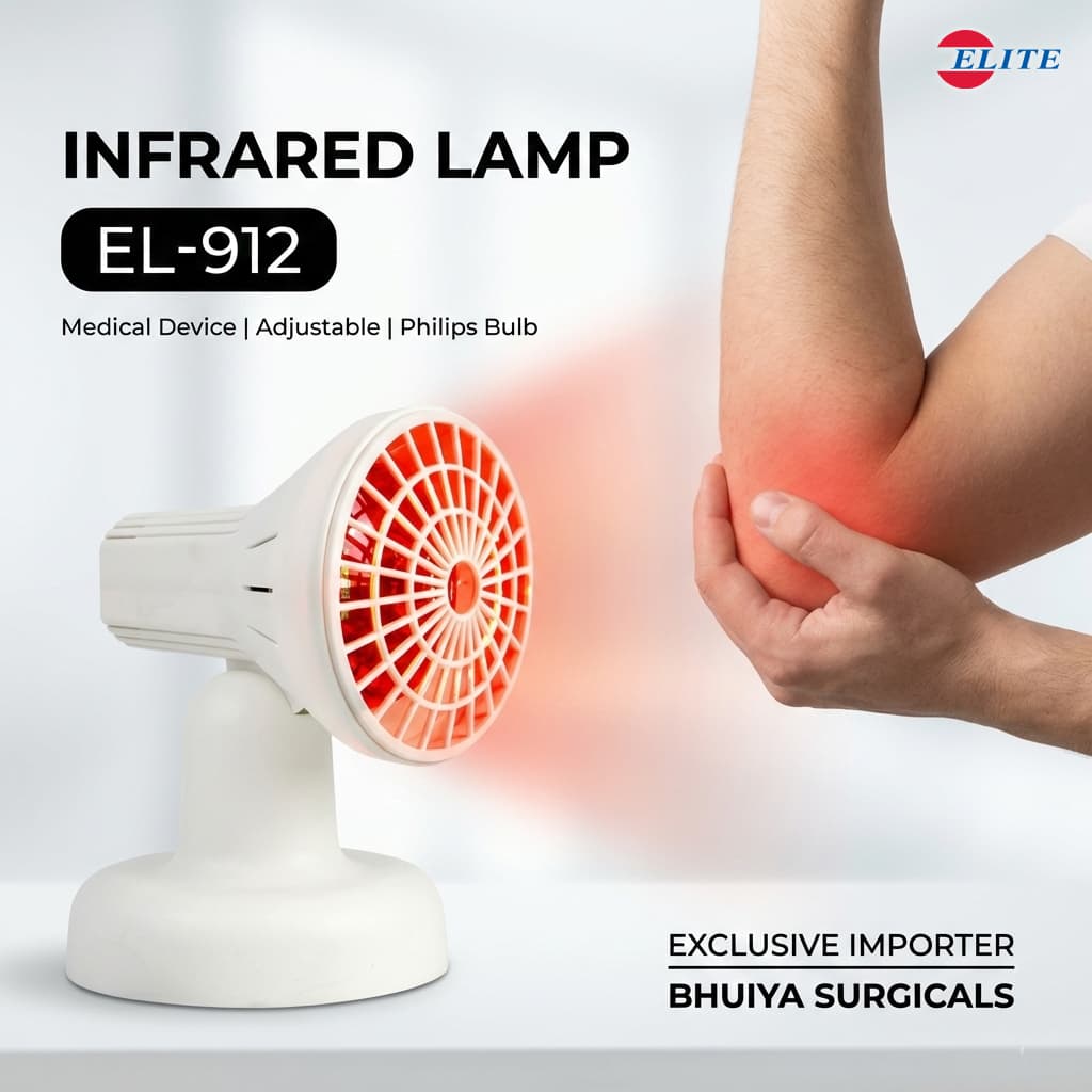 ELITE INFRARED LAMP EL-912 FOR THERAPY (FULL SET)