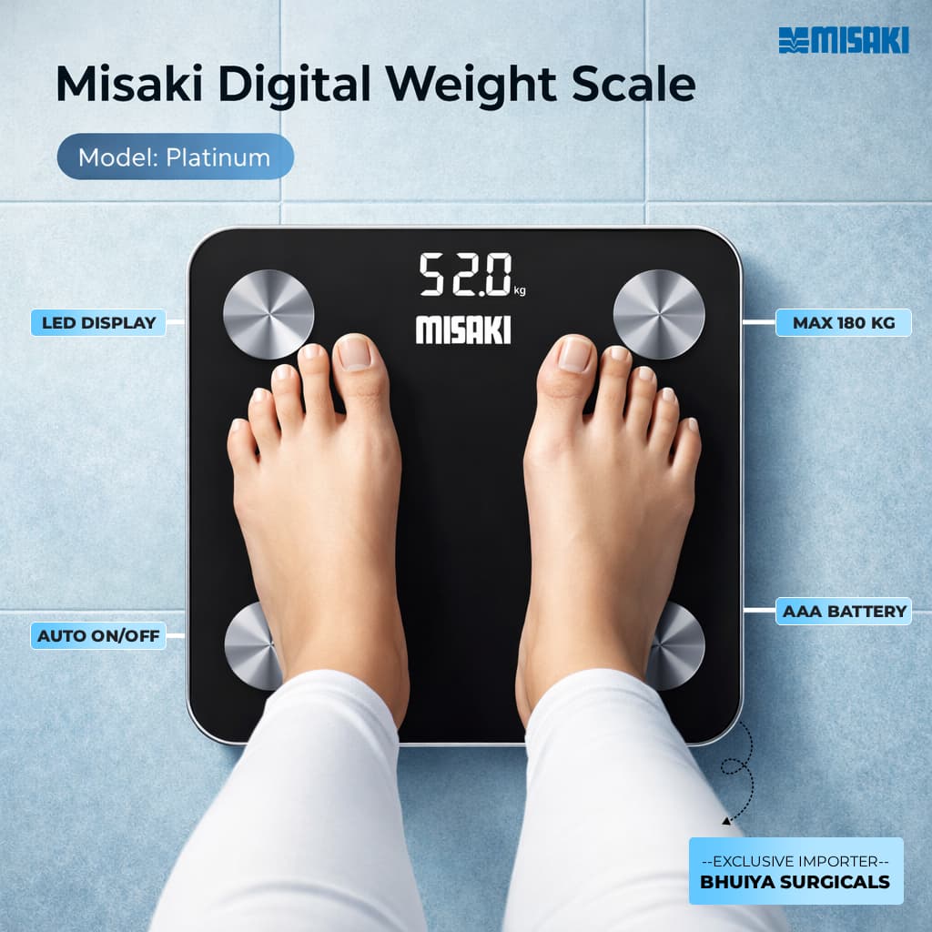 MISAKI DIGITAL WEIGHT SCALE (PLATINUM)