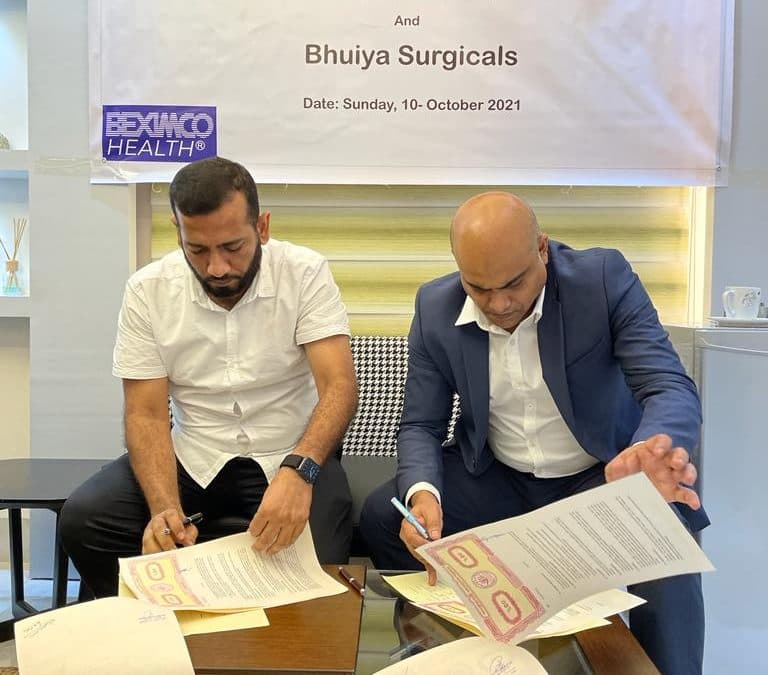 MOU signing Ceremony with Beximco Health PPE Ltd.